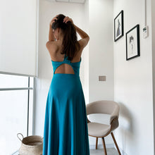Cargar imagen en el visor de la galería, Vestido Julia Turquesa