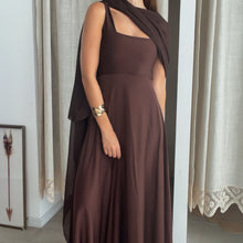 Cargar imagen en el visor de la galería, Vestido Eva Café