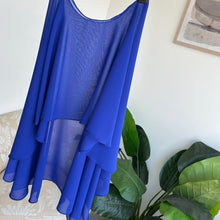 Cargar imagen en el visor de la galería, Capa Gasa Azul Electrico