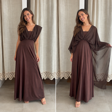 Cargar imagen en el visor de la galería, Vestido Eva Café