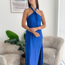 Cargar imagen en el visor de la galería, Vestido Angela Azul Electrico