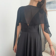 Cargar imagen en el visor de la galería, Capa Gasa Negro