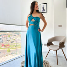 Cargar imagen en el visor de la galería, Vestido Julia Turquesa