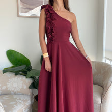 Cargar imagen en el visor de la galería, Vestido Begoña Burdeo