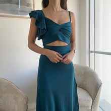 Cargar imagen en el visor de la galería, Conjunto Grecia Verde Petroleo