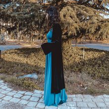 Cargar imagen en el visor de la galería, Kimono Velvet Negro