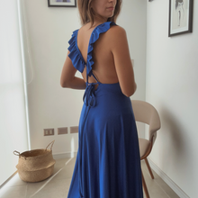Cargar imagen en el visor de la galería, Vestido Antonia Azul