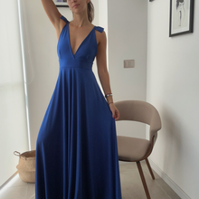 Cargar imagen en el visor de la galería, Vestido Antonia Azul