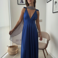 Cargar imagen en el visor de la galería, Vestido Antonia Azul