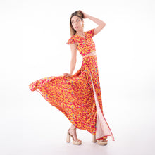 Cargar imagen en el visor de la galería, Conjunto Laura Print Amarillo