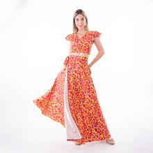 Cargar imagen en el visor de la galería, Conjunto Laura Print Amarillo