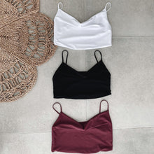 Cargar imagen en el visor de la galería, Crop Top Flo Blanco
