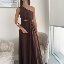 Cargar imagen en el visor de la galería, Vestido Valentina Cafe
