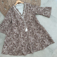 Cargar imagen en el visor de la galería, Vestido Zebra
