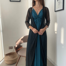 Cargar imagen en el visor de la galería, Kimono Plisado Negro
