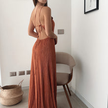 Cargar imagen en el visor de la galería, Vestido María Terracota
