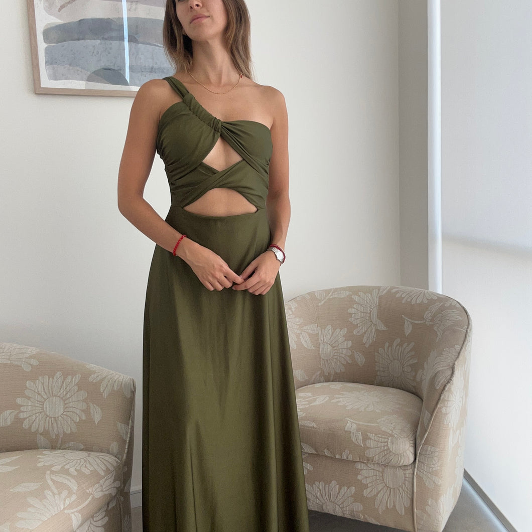 Vestido Julia Verde Oliva