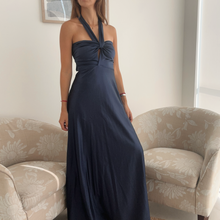 Cargar imagen en el visor de la galería, Vestido Teresita Azul Marino
