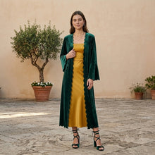 Cargar imagen en el visor de la galería, Kimono Velvet Verde

