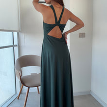 Cargar imagen en el visor de la galería, Vestido Belen Verde Esmeralda
