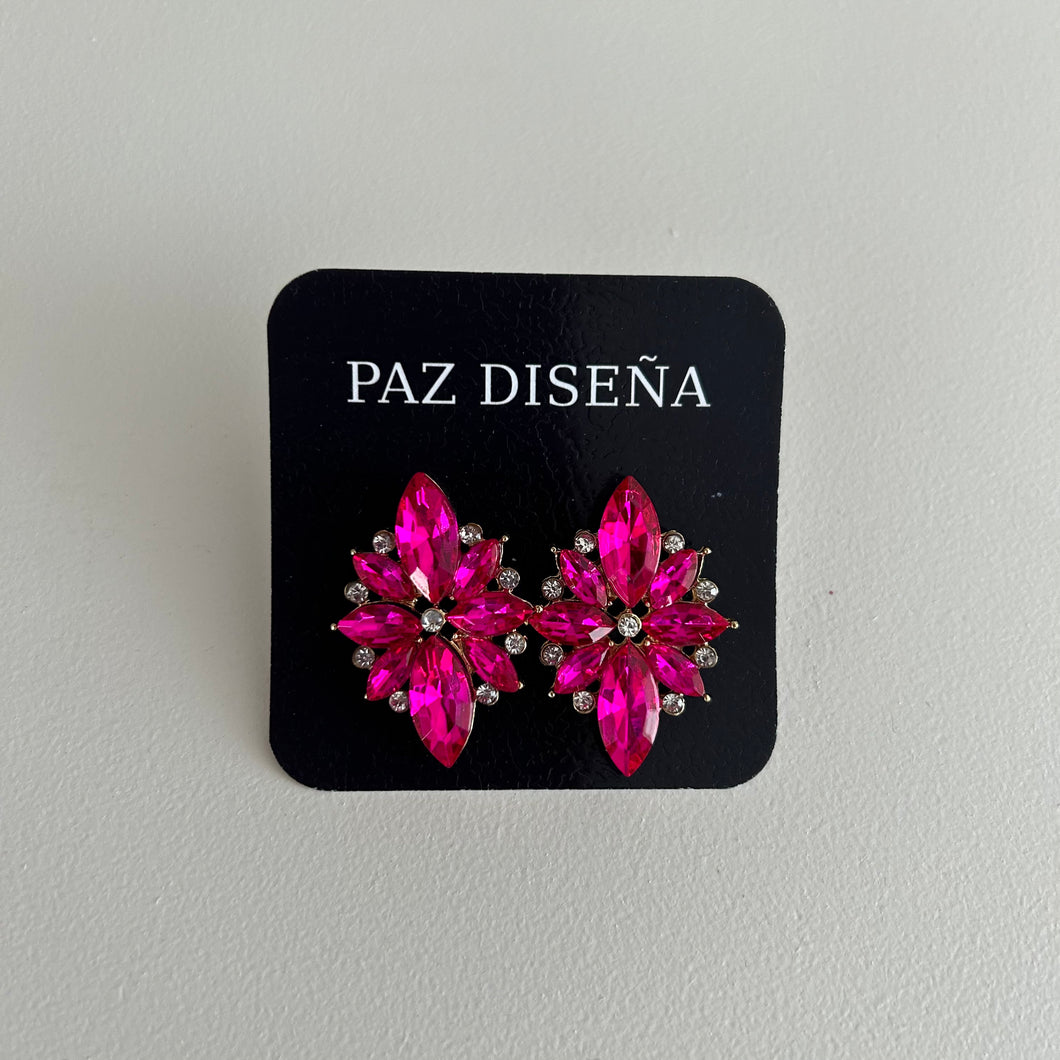 Aros Maite Fucsia