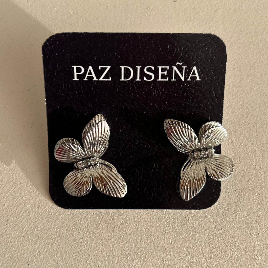 Aros Paula Plateados