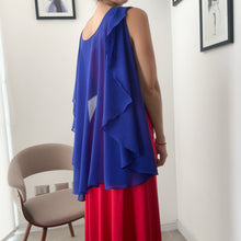 Cargar imagen en el visor de la galería, Capa Gasa Azul Electrico
