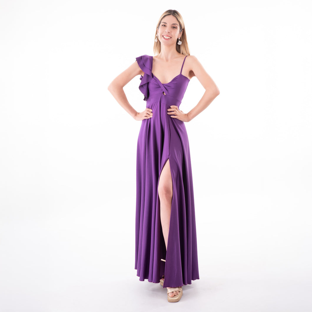 Vestido Noelia Morado