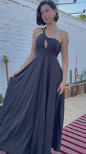 Cargar y reproducir el video en el visor de la galería, Vestido Maria Negro
